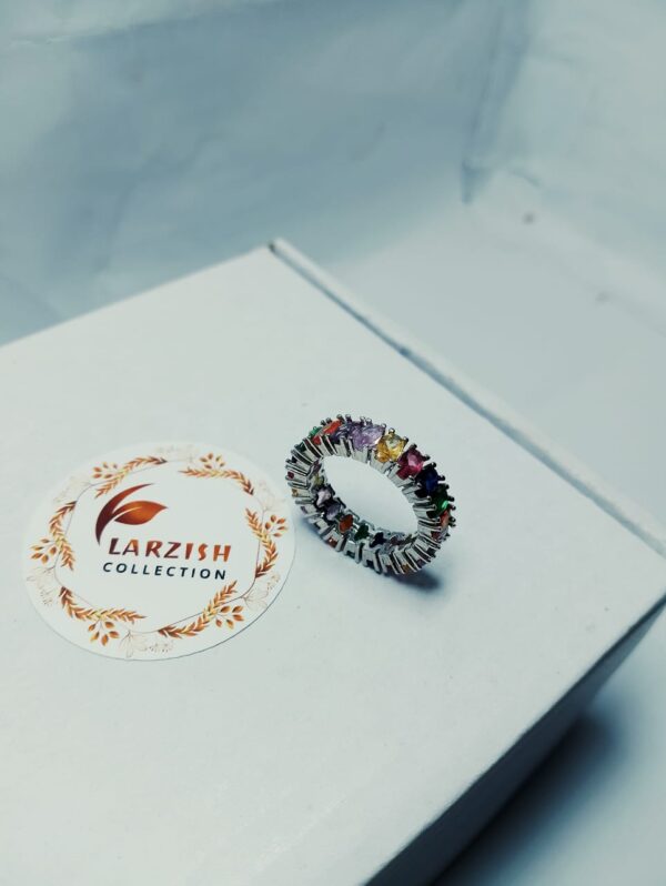 Rainbow Sapphire Ring
